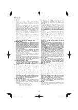 Предварительный просмотр 154 страницы HIKOKI C 8FSE Handling Instructions Manual