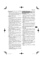 Preview for 155 page of HIKOKI C 8FSE Handling Instructions Manual