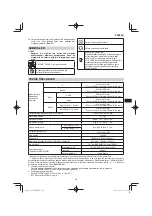 Предварительный просмотр 161 страницы HIKOKI C 8FSE Handling Instructions Manual