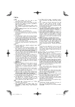 Preview for 164 page of HIKOKI C 8FSE Handling Instructions Manual