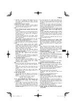 Предварительный просмотр 165 страницы HIKOKI C 8FSE Handling Instructions Manual