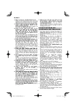 Предварительный просмотр 32 страницы HIKOKI C 8FSHG Handling Instructions Manual