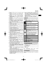 Предварительный просмотр 33 страницы HIKOKI C 8FSHG Handling Instructions Manual