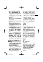 Предварительный просмотр 45 страницы HIKOKI C 8FSHG Handling Instructions Manual