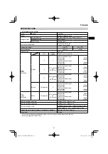 Предварительный просмотр 47 страницы HIKOKI C 8FSHG Handling Instructions Manual