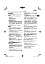 Предварительный просмотр 53 страницы HIKOKI C 8FSHG Handling Instructions Manual