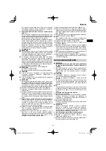 Предварительный просмотр 63 страницы HIKOKI C 8FSHG Handling Instructions Manual