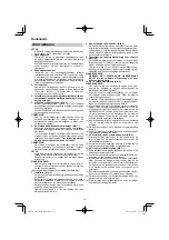 Предварительный просмотр 74 страницы HIKOKI C 8FSHG Handling Instructions Manual