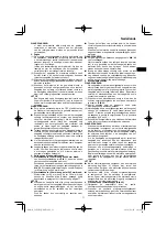 Предварительный просмотр 77 страницы HIKOKI C 8FSHG Handling Instructions Manual