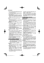 Предварительный просмотр 78 страницы HIKOKI C 8FSHG Handling Instructions Manual