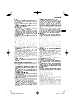 Предварительный просмотр 79 страницы HIKOKI C 8FSHG Handling Instructions Manual