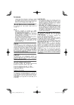 Предварительный просмотр 80 страницы HIKOKI C 8FSHG Handling Instructions Manual