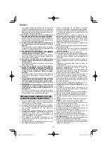 Предварительный просмотр 84 страницы HIKOKI C 8FSHG Handling Instructions Manual