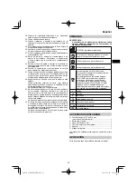 Предварительный просмотр 85 страницы HIKOKI C 8FSHG Handling Instructions Manual