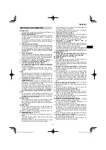 Предварительный просмотр 87 страницы HIKOKI C 8FSHG Handling Instructions Manual