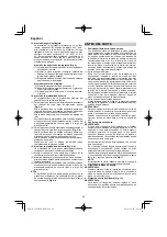 Предварительный просмотр 88 страницы HIKOKI C 8FSHG Handling Instructions Manual