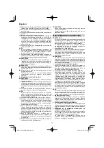 Предварительный просмотр 92 страницы HIKOKI C 8FSHG Handling Instructions Manual