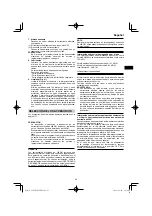 Предварительный просмотр 93 страницы HIKOKI C 8FSHG Handling Instructions Manual