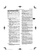 Предварительный просмотр 95 страницы HIKOKI C 8FSHG Handling Instructions Manual