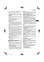 Предварительный просмотр 105 страницы HIKOKI C 8FSHG Handling Instructions Manual