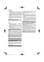 Предварительный просмотр 106 страницы HIKOKI C 8FSHG Handling Instructions Manual