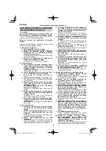 Предварительный просмотр 108 страницы HIKOKI C 8FSHG Handling Instructions Manual