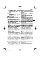 Предварительный просмотр 109 страницы HIKOKI C 8FSHG Handling Instructions Manual