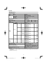 Предварительный просмотр 112 страницы HIKOKI C 8FSHG Handling Instructions Manual