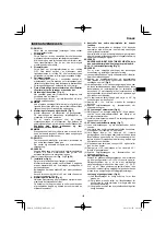 Предварительный просмотр 125 страницы HIKOKI C 8FSHG Handling Instructions Manual