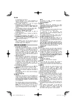 Предварительный просмотр 138 страницы HIKOKI C 8FSHG Handling Instructions Manual