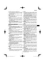 Предварительный просмотр 139 страницы HIKOKI C 8FSHG Handling Instructions Manual