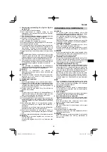 Предварительный просмотр 141 страницы HIKOKI C 8FSHG Handling Instructions Manual