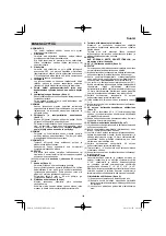 Предварительный просмотр 149 страницы HIKOKI C 8FSHG Handling Instructions Manual