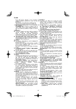 Предварительный просмотр 152 страницы HIKOKI C 8FSHG Handling Instructions Manual