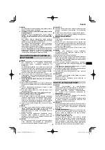 Предварительный просмотр 153 страницы HIKOKI C 8FSHG Handling Instructions Manual