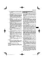 Предварительный просмотр 157 страницы HIKOKI C 8FSHG Handling Instructions Manual