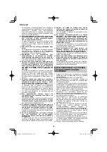 Предварительный просмотр 158 страницы HIKOKI C 8FSHG Handling Instructions Manual