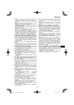 Предварительный просмотр 159 страницы HIKOKI C 8FSHG Handling Instructions Manual