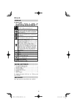 Предварительный просмотр 160 страницы HIKOKI C 8FSHG Handling Instructions Manual