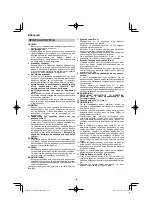 Предварительный просмотр 162 страницы HIKOKI C 8FSHG Handling Instructions Manual