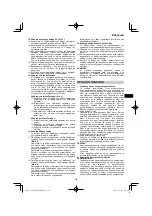 Предварительный просмотр 163 страницы HIKOKI C 8FSHG Handling Instructions Manual