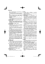 Предварительный просмотр 164 страницы HIKOKI C 8FSHG Handling Instructions Manual