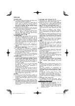 Предварительный просмотр 166 страницы HIKOKI C 8FSHG Handling Instructions Manual