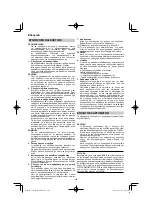 Предварительный просмотр 168 страницы HIKOKI C 8FSHG Handling Instructions Manual