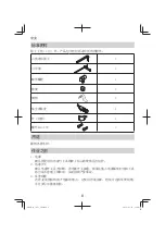 Предварительный просмотр 8 страницы HIKOKI C 9U3 Handling Instructions Manual