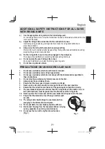 Предварительный просмотр 21 страницы HIKOKI C 9U3 Handling Instructions Manual