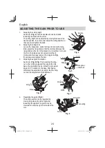 Предварительный просмотр 24 страницы HIKOKI C 9U3 Handling Instructions Manual