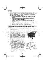 Предварительный просмотр 26 страницы HIKOKI C 9U3 Handling Instructions Manual