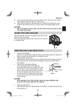 Предварительный просмотр 27 страницы HIKOKI C 9U3 Handling Instructions Manual