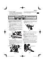 Preview for 15 page of HIKOKI C3607DRA Handling Instructions Manual